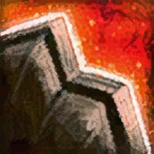 Weaponized Cured Thick Leather Square
