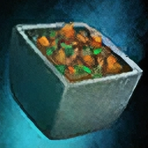 Jar of Salsa Garnish
