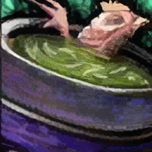 Bowl of Poultry and Leek Soup icon