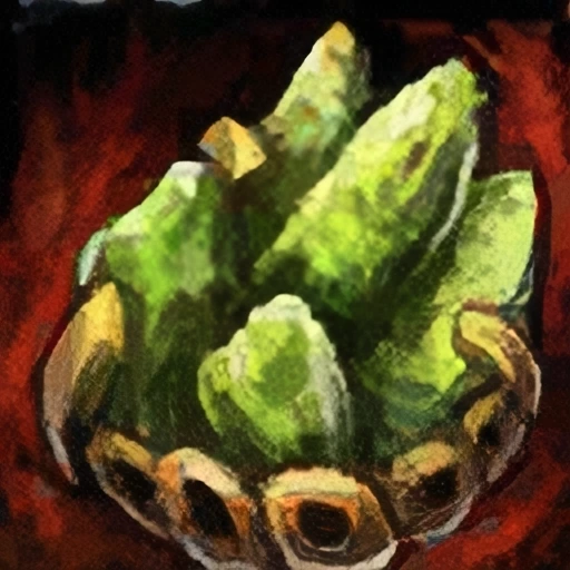 Gilded Peridot Jewel