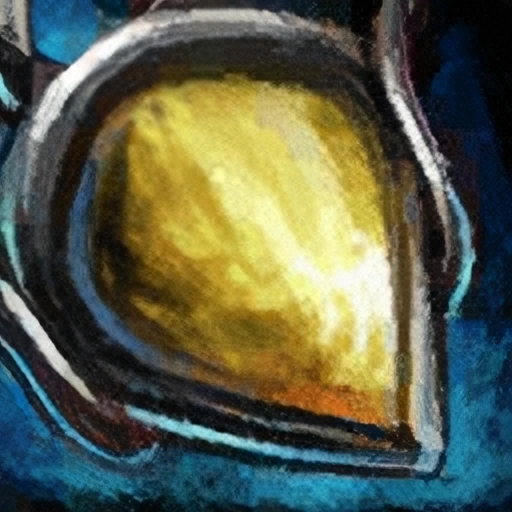 Intricate Topaz Jewel