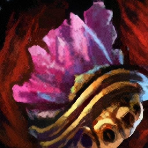 Gilded Spinel Jewel