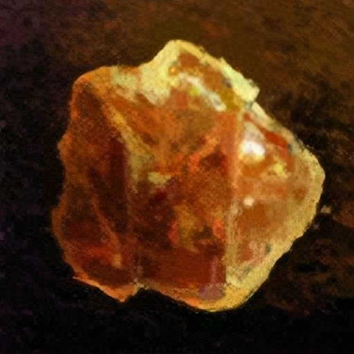 Chunk of Petrified Echovald Resin