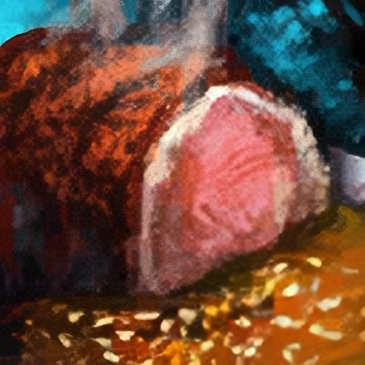 Filet of Sesame-Roasted Meat