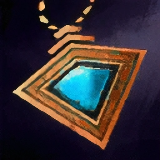Turquoise Copper Amulet icon