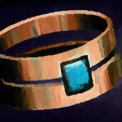 Turquoise Copper Ring icon