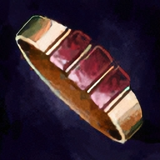 Garnet Copper Ring icon