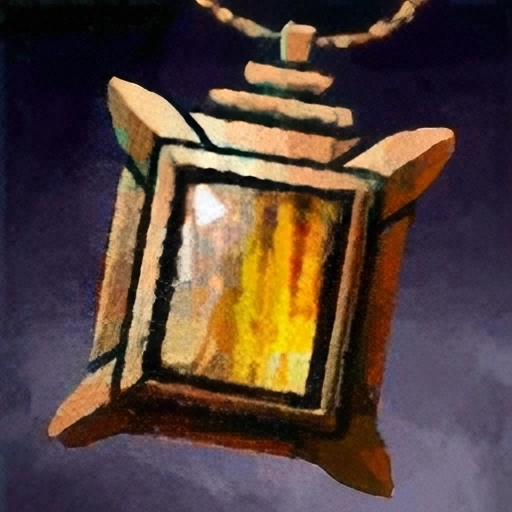 Tiger's Eye Copper Amulet icon