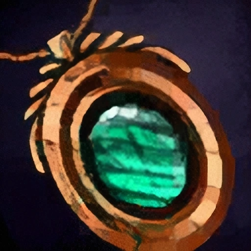 Malachite Copper Amulet icon
