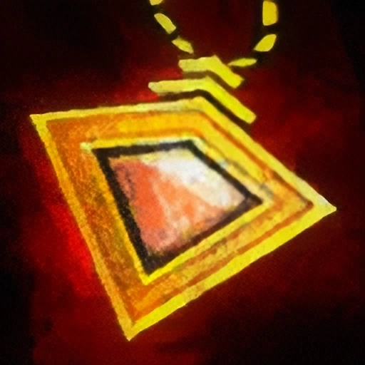 Sunstone Gold Amulet icon