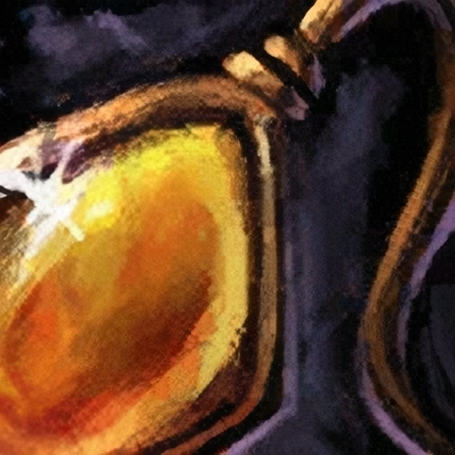 Amber Copper Stud icon