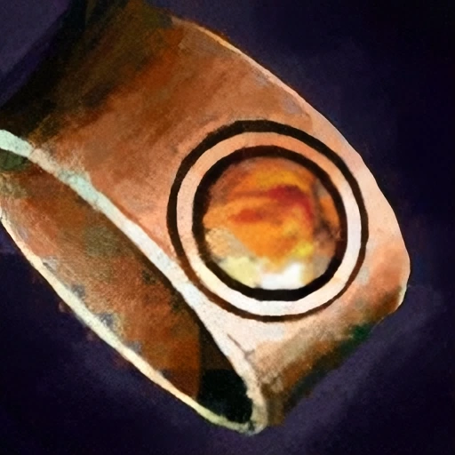 Amber Copper Ring icon