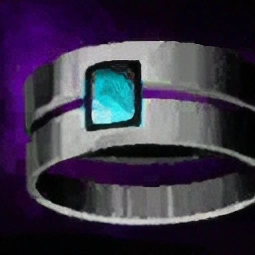 Chrysocola Platinum Ring icon