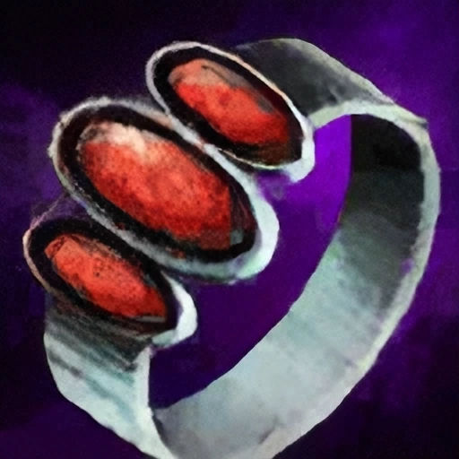 Coral Platinum Ring icon