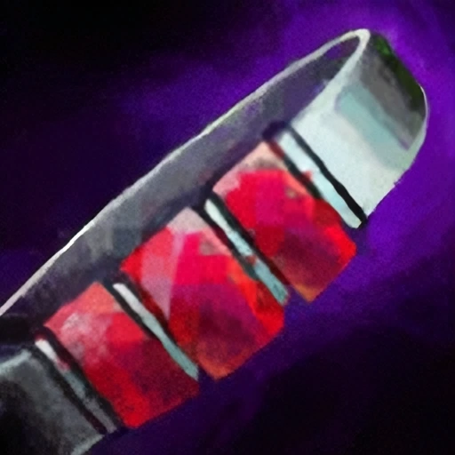 Ruby Platinum Ring icon