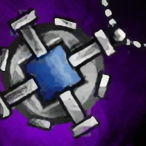 Sapphire Platinum Amulet icon