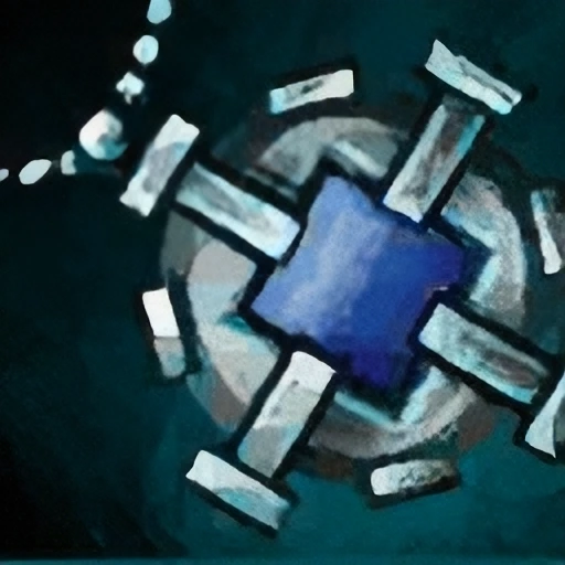 Sapphire Mithril Amulet icon