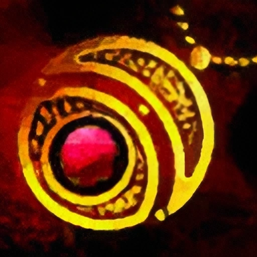 Spinel Gold Amulet icon