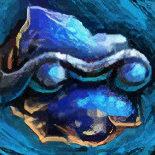 Embellished Intricate Lapis Jewel