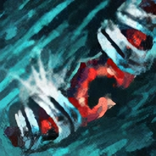 Embellished Ornate Coral Jewel