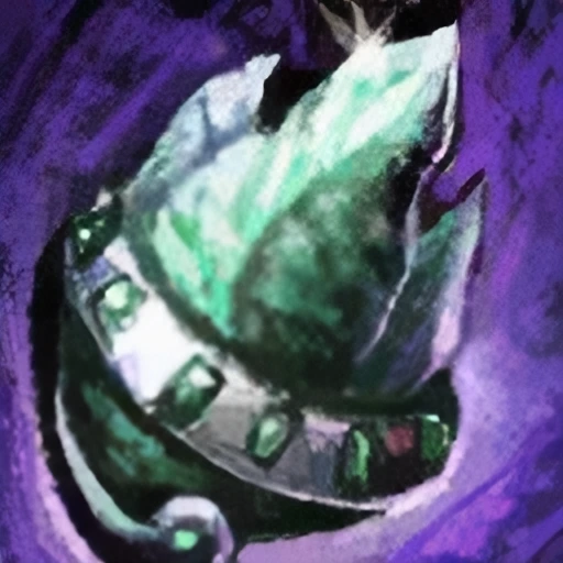 Embellished Brilliant Beryl Jewel