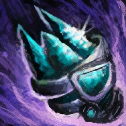 Embellished Brilliant Chrysocola Jewel