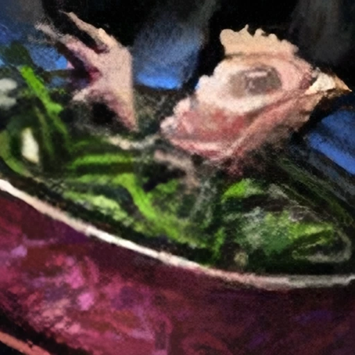 Bowl of Savory Spinach and Poultry Soup icon