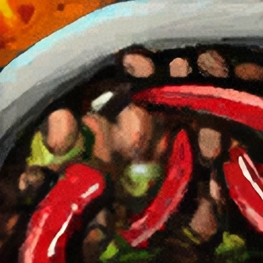 Bowl of Spicy Veggie Chili icon