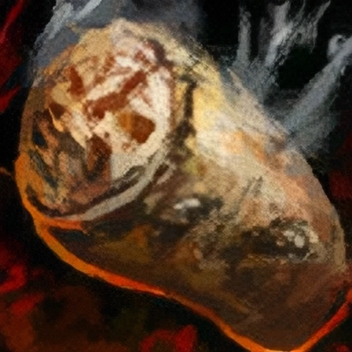 Bowl of Roasted Lotus Root