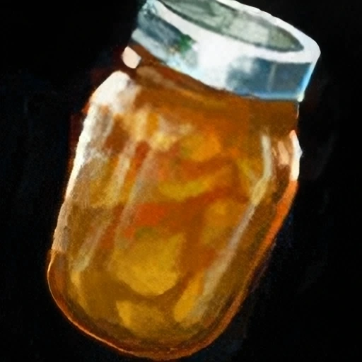 Bowl of Peach Pie Filling