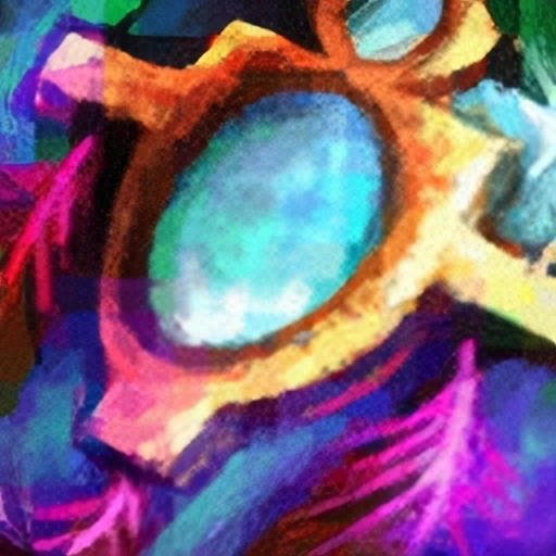 Opal Orichalcum Earring icon