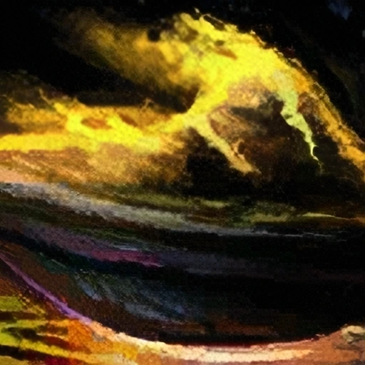 Pile of Luminous Dust