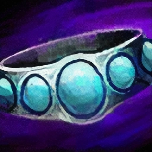 Opal Platinum Ring icon