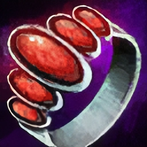 Coral Platinum Ring icon