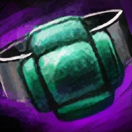 Emerald Platinum Ring icon