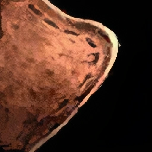 Cured Coarse Leather Square