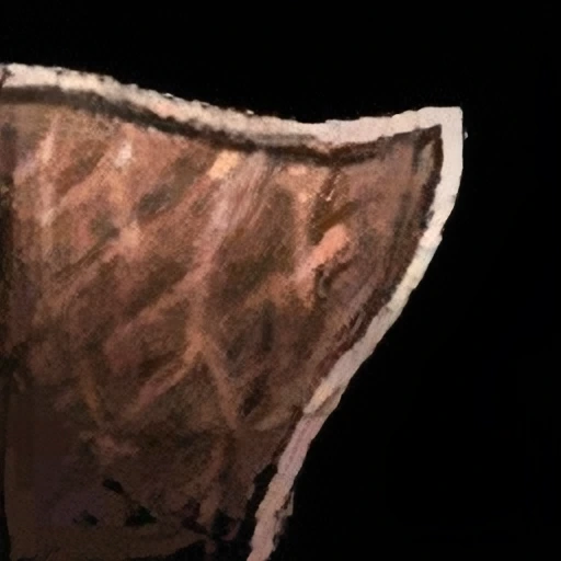 Cured Rugged Leather Square